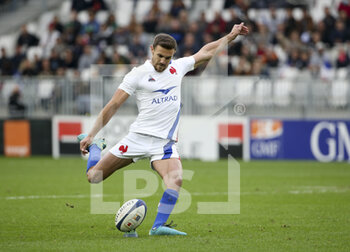 2021-11-14 - Melvyn Jaminet of France during the Autumn Nations Series 2021, rugby union test match between France and Georgia on November 14, 2021 at Stade Matmut Atlantique in Bordeaux, France - TEST MATCH 2021 - FRANCE VS GEORGIA - AUTUMN NATIONS SERIES - RUGBY