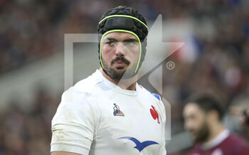 2021-11-14 - Gregory Alldritt of France during the Autumn Nations Series 2021, rugby union test match between France and Georgia on November 14, 2021 at Stade Matmut Atlantique in Bordeaux, France - TEST MATCH 2021 - FRANCE VS GEORGIA - AUTUMN NATIONS SERIES - RUGBY