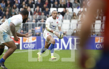 2021-11-14 - Gael Fickou of France during the Autumn Nations Series 2021, rugby union test match between France and Georgia on November 14, 2021 at Stade Matmut Atlantique in Bordeaux, France - TEST MATCH 2021 - FRANCE VS GEORGIA - AUTUMN NATIONS SERIES - RUGBY