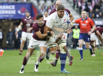 2021-11-14 - Paul Willemse of France during the Autumn Nations Series 2021, rugby union test match between France and Georgia on November 14, 2021 at Stade Matmut Atlantique in Bordeaux, France - TEST MATCH 2021 - FRANCE VS GEORGIA - AUTUMN NATIONS SERIES - RUGBY