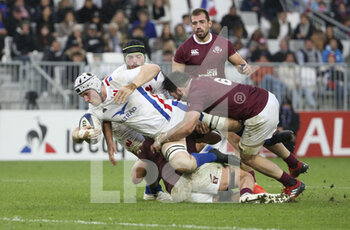 2021-11-14 - Thibaut Flament of France during the Autumn Nations Series 2021, rugby union test match between France and Georgia on November 14, 2021 at Stade Matmut Atlantique in Bordeaux, France - TEST MATCH 2021 - FRANCE VS GEORGIA - AUTUMN NATIONS SERIES - RUGBY