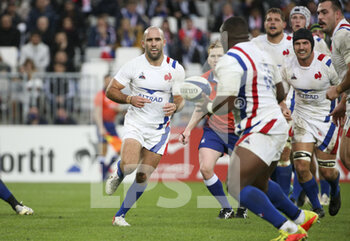 2021-11-14 - Maxime Lucu of France during the Autumn Nations Series 2021, rugby union test match between France and Georgia on November 14, 2021 at Stade Matmut Atlantique in Bordeaux, France - TEST MATCH 2021 - FRANCE VS GEORGIA - AUTUMN NATIONS SERIES - RUGBY
