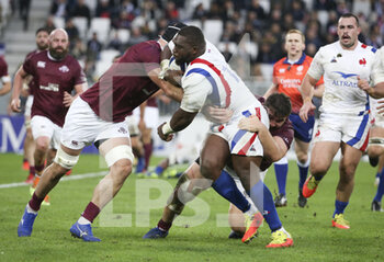 2021-11-14 - Demba Bamba of France during the Autumn Nations Series 2021, rugby union test match between France and Georgia on November 14, 2021 at Stade Matmut Atlantique in Bordeaux, France - TEST MATCH 2021 - FRANCE VS GEORGIA - AUTUMN NATIONS SERIES - RUGBY