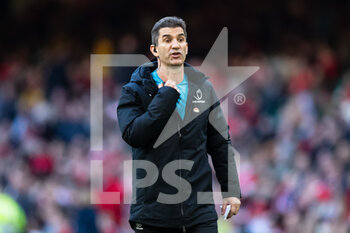 2021-11-14 - Head Coach Gareth Baber of Fiji before the Autumn Nations Series 2021, rugby union test match between Wales and Fiji on November 14, 2021 at Principality Stadium in Cardiff, Wales - TEST MATCH 2021 - WALES VS FIJI - AUTUMN NATIONS SERIES - RUGBY