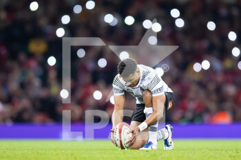 2021-11-14 - Ben Volavola of Fiji during the Autumn Nations Series 2021, rugby union test match between Wales and Fiji on November 14, 2021 at Principality Stadium in Cardiff, Wales - TEST MATCH 2021 - WALES VS FIJI - AUTUMN NATIONS SERIES - RUGBY