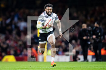 2021-11-14 - Waisea Nayacalevu of Fiji during the Autumn Nations Series 2021, rugby union test match between Wales and Fiji on November 14, 2021 at Principality Stadium in Cardiff, Wales - TEST MATCH 2021 - WALES VS FIJI - AUTUMN NATIONS SERIES - RUGBY