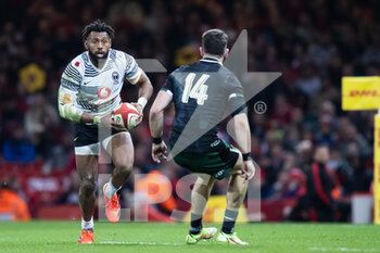 2021-11-14 - Waisea Nayacalevu of Fiji during the Autumn Nations Series 2021, rugby union test match between Wales and Fiji on November 14, 2021 at Principality Stadium in Cardiff, Wales - TEST MATCH 2021 - WALES VS FIJI - AUTUMN NATIONS SERIES - RUGBY