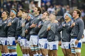 2021-11-20 - italy anthem - ITALIA VS URUGUAY - AUTUMN NATIONS SERIES - RUGBY