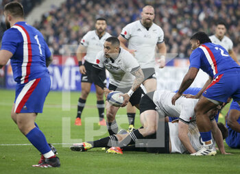 2021-11-20 - Aaron Smith of New Zealand during the Autumn Nations Series 2021, rugby union test match between France and New Zealand (All Blacks) on November 20, 2021 at Stade de France in Saint-Denis near Paris, France - FRANCE VS NEW ZEALAND (ALL BLACKS) - AUTUMN NATIONS SERIES - RUGBY