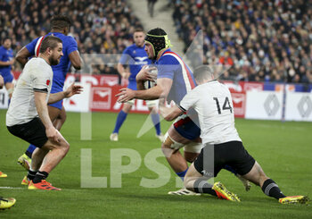 2021-11-20 - Gregory Alldritt of France during the Autumn Nations Series 2021, rugby union test match between France and New Zealand (All Blacks) on November 20, 2021 at Stade de France in Saint-Denis near Paris, France - FRANCE VS NEW ZEALAND (ALL BLACKS) - AUTUMN NATIONS SERIES - RUGBY