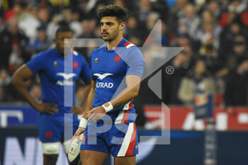 2021-11-20 - Romain Ntamack (Fra) during the Autumn Nations Series 2021, rugby union test match between France and New Zealand on November 20, 2021 at Stade de France in Saint-Denis, France - FRANCE VS NEW ZEALAND (ALL BLACKS) - AUTUMN NATIONS SERIES - RUGBY