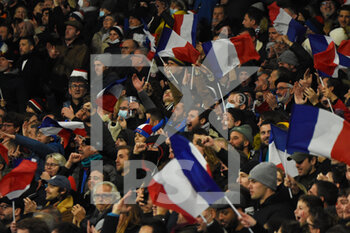 2021-11-20 - France fans during the Autumn Nations Series 2021, rugby union test match between France and New Zealand on November 20, 2021 at Stade de France in Saint-Denis, France - FRANCE VS NEW ZEALAND (ALL BLACKS) - AUTUMN NATIONS SERIES - RUGBY