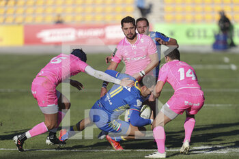 2021-12-11 - Mattia Bellini (Zebre) in action - ZEBRE RUGBY CLUB VS BIARRITZ OLYMPIQUE - CHALLENGE CUP - RUGBY