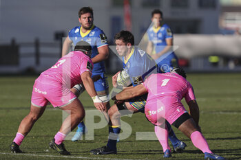 2021-12-11 - Liam Mitchell (Zebre) in action - ZEBRE RUGBY CLUB VS BIARRITZ OLYMPIQUE - CHALLENGE CUP - RUGBY