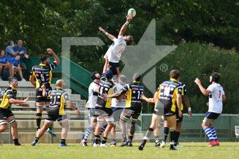 2021-09-11 - touche durante SS Lazio Rugby 1927 -  Rugby Transvecta Calvisano - LAZIO RUGBY VS RUGBY CALVISANO - ITALIAN CUP - RUGBY