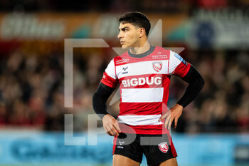 2021-10-29 - Santiago Carreras of Gloucester Rugby during the English championship Gallagher Premiership Rugby Union match between Gloucester Rugby and Exeter Chiefs on October 29, 2021 at the Kingsholm Stadium in Gloucester, England - GLOUCESTER RUGBY VS EXETER CHIEFS - PREMERSHIP RUGBY UNION - RUGBY