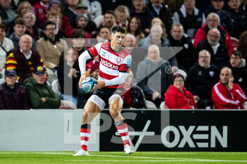 2021-10-29 - Louis Rees-Zammit of Gloucester Rugby during the English championship Gallagher Premiership Rugby Union match between Gloucester Rugby and Exeter Chiefs on October 29, 2021 at the Kingsholm Stadium in Gloucester, England - GLOUCESTER RUGBY VS EXETER CHIEFS - PREMERSHIP RUGBY UNION - RUGBY
