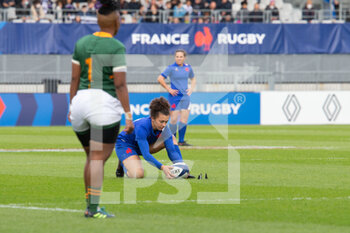 2021-11-06 - Caroline Drouin of France during the Women's Autumn Internationals rugby union match between France and South Africa on November 6, 2021 at La Rabine stadium in Vannes, France - WOMEN'S TEST MATCH FRANCE VS SOUTH AFRICA - TEST MATCH - RUGBY