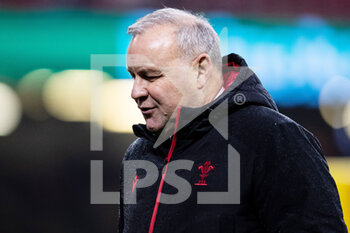 2021-11-06 - Head Coach Wayne Pivac of Wales before the Autumn Nations Series 2021, rugby union test match between Wales and South Africa on November 6, 2021 at Principality Stadium in Cardiff, Wales - WALES VS SOUTH AFRICA - TEST MATCH - RUGBY