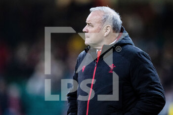2021-11-06 - Head Coach Wayne Pivac of Wales before the Autumn Nations Series 2021, rugby union test match between Wales and South Africa on November 6, 2021 at Principality Stadium in Cardiff, Wales - WALES VS SOUTH AFRICA - TEST MATCH - RUGBY