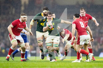 2021-11-06 - Kwagga Smith of South Africa during the Autumn Nations Series 2021, rugby union test match between Wales and South Africa on November 6, 2021 at Principality Stadium in Cardiff, Wales - WALES VS SOUTH AFRICA - TEST MATCH - RUGBY