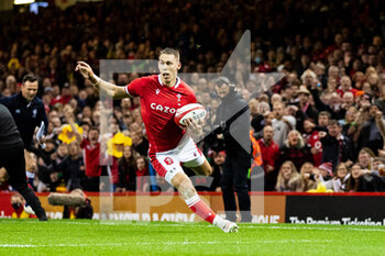 2021-11-06 - Liam Williams of Wales during the Autumn Nations Series 2021, rugby union test match between Wales and South Africa on November 6, 2021 at Principality Stadium in Cardiff, Wales - WALES VS SOUTH AFRICA - TEST MATCH - RUGBY