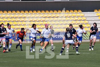 2021-09-13 - Vittoria Ostuni Minuzzi (Italy) carries the ball - RUGBY WOMEN'S WORLD CUP 2022 QUALIFICATION - ITALY VS SCOTLAND - WORLD CUP - RUGBY