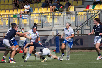 2021-09-13 - attacking action Italy - RUGBY WOMEN'S WORLD CUP 2022 QUALIFICATION - ITALY VS SCOTLAND - WORLD CUP - RUGBY