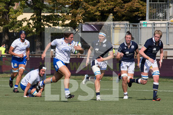 2021-09-13 - runs to score a try - RUGBY WOMEN'S WORLD CUP 2022 QUALIFICATION - ITALY VS SCOTLAND - WORLD CUP - RUGBY