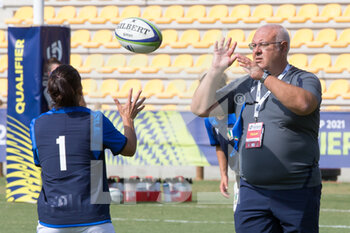 2021-09-25 - Andrea Di Giandomenico (Italy) during warm up - RUGBY WOMEN'S WORLD CUP 2022 QUALIFICATION - ITALY VS SPAIN - WORLD CUP - RUGBY