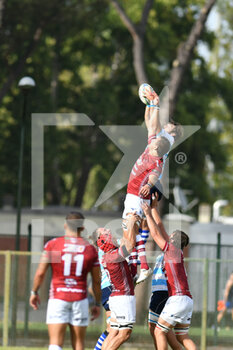 2021-09-25 - touche durante SS Lazio Rugby 1927 vs Valorugby Emilia - LAZIO RUGBY VS VALORUGBY - ITALIAN SERIE A ELITE - RUGBY