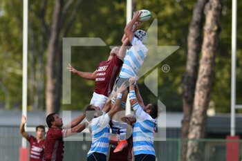 2021-09-25 - touche SS Lazio Rugby 1927 durante SS Lazio Rugby 1927 vs Valorugby Emilia - LAZIO RUGBY VS VALORUGBY - ITALIAN SERIE A ELITE - RUGBY