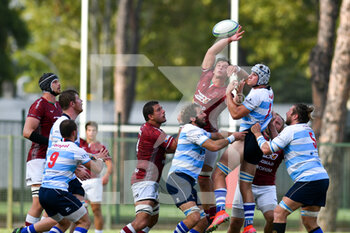 2021-09-25 - touche SS Lazio Rugby 1927 durante SS Lazio Rugby 1927 vs Valorugby Emilia - LAZIO RUGBY VS VALORUGBY - ITALIAN SERIE A ELITE - RUGBY