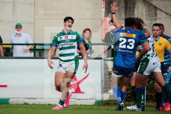 2021-09-25 - Tommaso Menoncello (Benetton Treviso) exultation - BENETTON RUGBY VS DHL STORMERS - UNITED RUGBY CHAMPIONSHIP - RUGBY