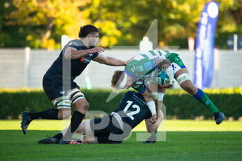 2021-10-16 - Niccolò Cannone (Benetton Treviso) and Keiran Williams (Ospreys Rugby) - BENETTON RUGBY VS OSPREYS - UNITED RUGBY CHAMPIONSHIP - RUGBY