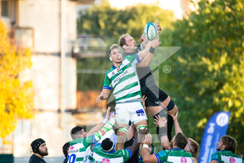 2021-10-16 - Federico Ruzza (Benetton Treviso) and Alun Wyn Jones (Ospreys Rugby) - BENETTON RUGBY VS OSPREYS - UNITED RUGBY CHAMPIONSHIP - RUGBY
