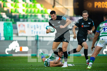 2021-10-16 - Joaquin Riera (Benetton Treviso) and Stephen Myler (Ospreys Rugby) - BENETTON RUGBY VS OSPREYS - UNITED RUGBY CHAMPIONSHIP - RUGBY