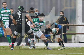 2021-12-24 - pierre bruno (zebre) and tommaso menoncello (Benetton) - ZEBRE RUGBY CLUB VS BENETTON RUGBY - UNITED RUGBY CHAMPIONSHIP - RUGBY
