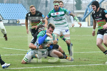 2021-12-24 - federico ruzza (benetton) scores - ZEBRE RUGBY CLUB VS BENETTON RUGBY - UNITED RUGBY CHAMPIONSHIP - RUGBY