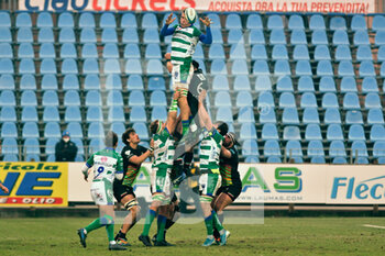 2021-12-24 - A touch won by Benetton Treviso - ZEBRE RUGBY CLUB VS BENETTON RUGBY - UNITED RUGBY CHAMPIONSHIP - RUGBY
