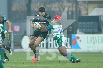 2021-12-24 - Giovanni LIcata (zebre) Hame faiva (BenettonI) - ZEBRE RUGBY CLUB VS BENETTON RUGBY - UNITED RUGBY CHAMPIONSHIP - RUGBY