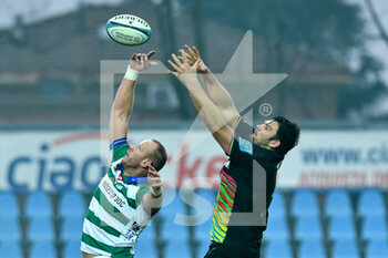 2021-12-24 - Carl Wegner (benetton) and David Sisi (zebre) - ZEBRE RUGBY CLUB VS BENETTON RUGBY - UNITED RUGBY CHAMPIONSHIP - RUGBY