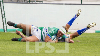 2021-09-25 - Gianmarco Lucchesi try - BENETTON RUGBY VS DHL STORMERS - UNITED RUGBY CHAMPIONSHIP - RUGBY