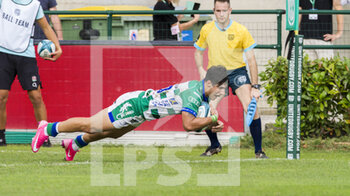 2021-09-25 - Tommaso Menoncello Try - BENETTON RUGBY VS DHL STORMERS - UNITED RUGBY CHAMPIONSHIP - RUGBY