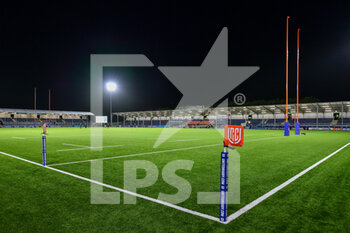 2021-12-03 - General view before the United Rugby Championship, rugby union match between Edinburgh Rugby and Benetton Treviso on December 3, 2021 at DAM Health Stadium in Edinburgh, Scotland - EDINBURGH RUGBY VS BENETTON TREVISO - UNITED RUGBY CHAMPIONSHIP - RUGBY