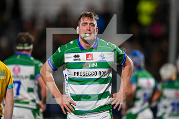 2021-12-03 - Federico Ruzza of Benetton Rugby during the United Rugby Championship, rugby union match between Edinburgh Rugby and Benetton Treviso on December 3, 2021 at DAM Health Stadium in Edinburgh, Scotland - EDINBURGH RUGBY VS BENETTON TREVISO - UNITED RUGBY CHAMPIONSHIP - RUGBY