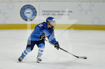 2021-10-09 - 12 Rocella Rebecca - OLYMPIC WOMEN'S ICE HOCKEY PRE-QUALIFICATION - ITALY VS CHINESE TAPEI - ICE HOCKEY - WINTER SPORTS