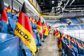 2021-11-13 - 13.11.2021, Krefeld,  Yayla Arena, Deutschland Cup: Germany - Switzerland, Yayla Arena before the game Germany against Switzerland - DEUTSCHLAND CUP: GERMANY VS SWITZERLAND - ICE HOCKEY - WINTER SPORTS