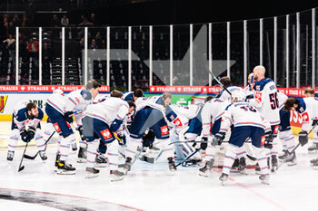 2021-11-16 - 16.11.2021, Zurich, Hallenstadion, CHL: ZSC Lions - Rogle Angelholm, ZSC Lions before the match - CHAMPIONS HOKEY LEAGUE - ZSC LIONS VS ROGLE ANGELHOLM - ICE HOCKEY - WINTER SPORTS