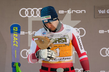 2021-12-18 - Otmar Striedinger (AUT) second place in a Val Gardena downhill. - 2021 FIS SKI WORLD CUP - MEN'S DOWNHILL - ALPINE SKIING - WINTER SPORTS